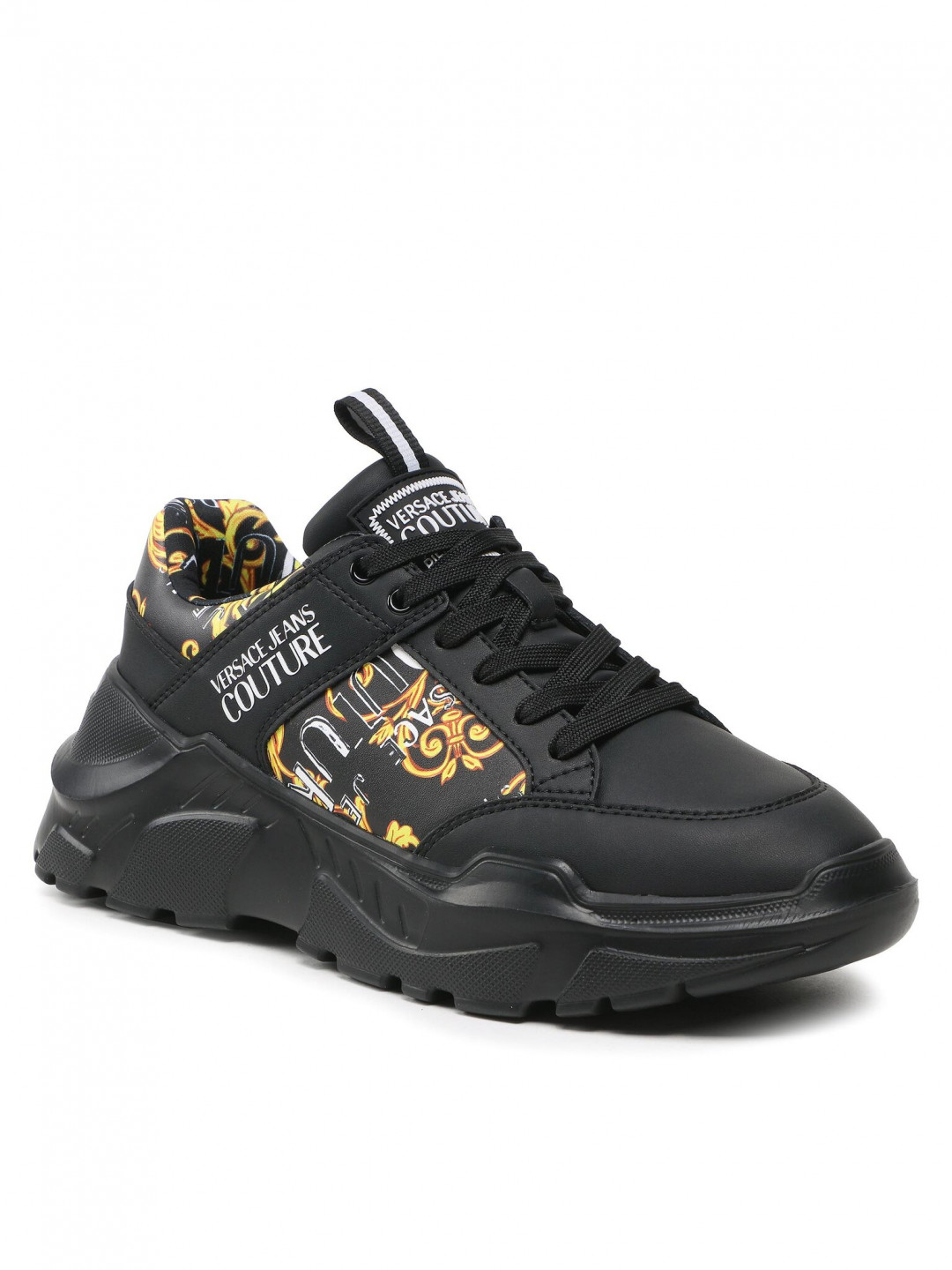 Versace Jeans Couture Sneakersy 74YA3SC2 Černá